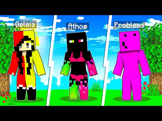 GELEIA PROBLEMS e ATHOS Mostraram suas MÃES #Minecraft #fy #fyp #games