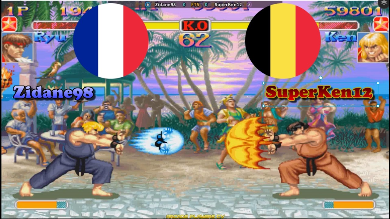 スーパーストリートファイターII X ➤ Zidane98 (France) vs