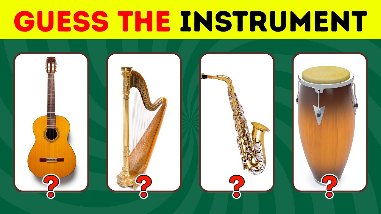 Guess the Musical Instrument - Music Quiz 