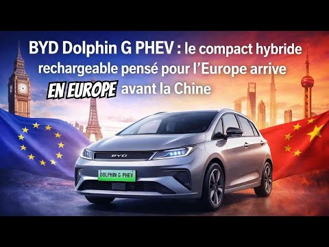 BYD Dolphin G PHEV : la compacte hybride rechargeable pensée pour l’Europe à moins de 40 000 €