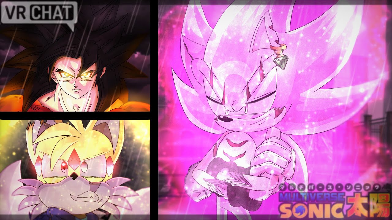 MULTI SONIC BLACK VS GOKU AND SOLAR TAILS [BLACK ARC FINALE]