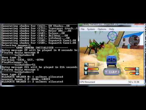 Body Harvest - Debug Print function output