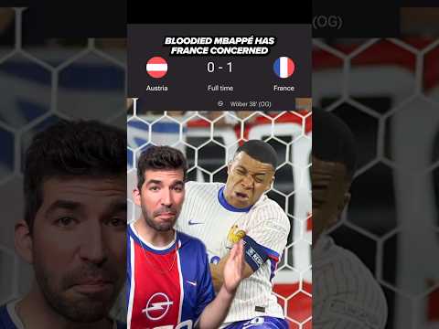Bloodied Mbappé Has