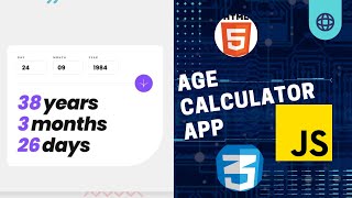 AGE CALCULATOR  JAVASCRIPT TUTORIAL
