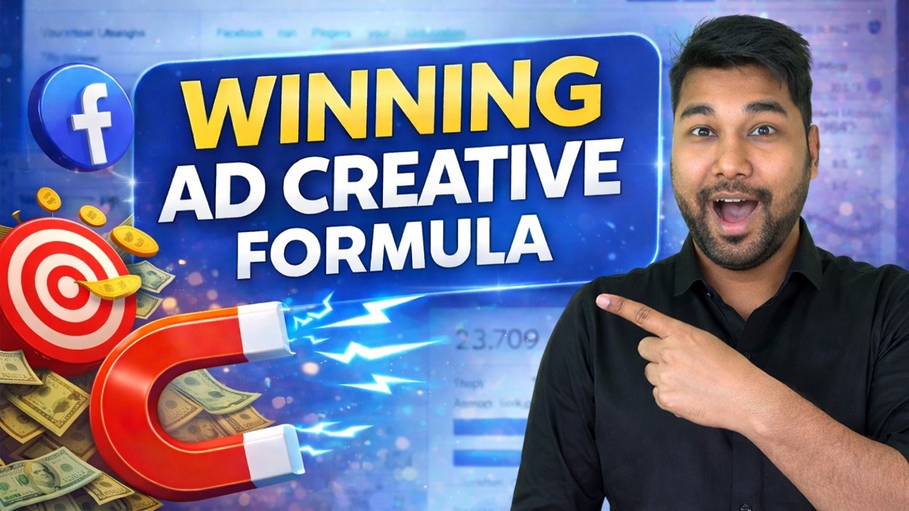 How to Find a Winning Facebook Ad Creative - YouTube
