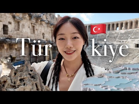 튀르키예 여행 브이로그 🇹🇷 입이 떡 벌어지는 신기한 유적지, 자연 투어 | 파묵칼레, 고대로마, 지하도시? 🕊️ | 가족여행 패키지