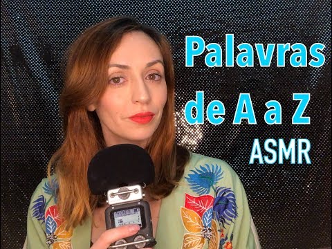 ASMR BINAURAL PORTUGAL - Palavras de A a Z (sussurros, inaudível)