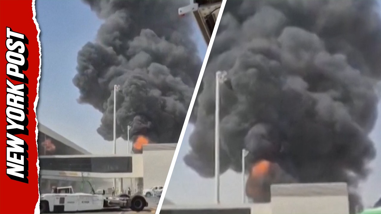 Smoke and Flames Erupt at Riyadh’s King Khalid Airport Following Houthi Attack Claims