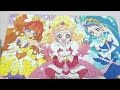 大人気プリンセスプリキュアの食玩パズルであそびました　プリキュアパズルガム