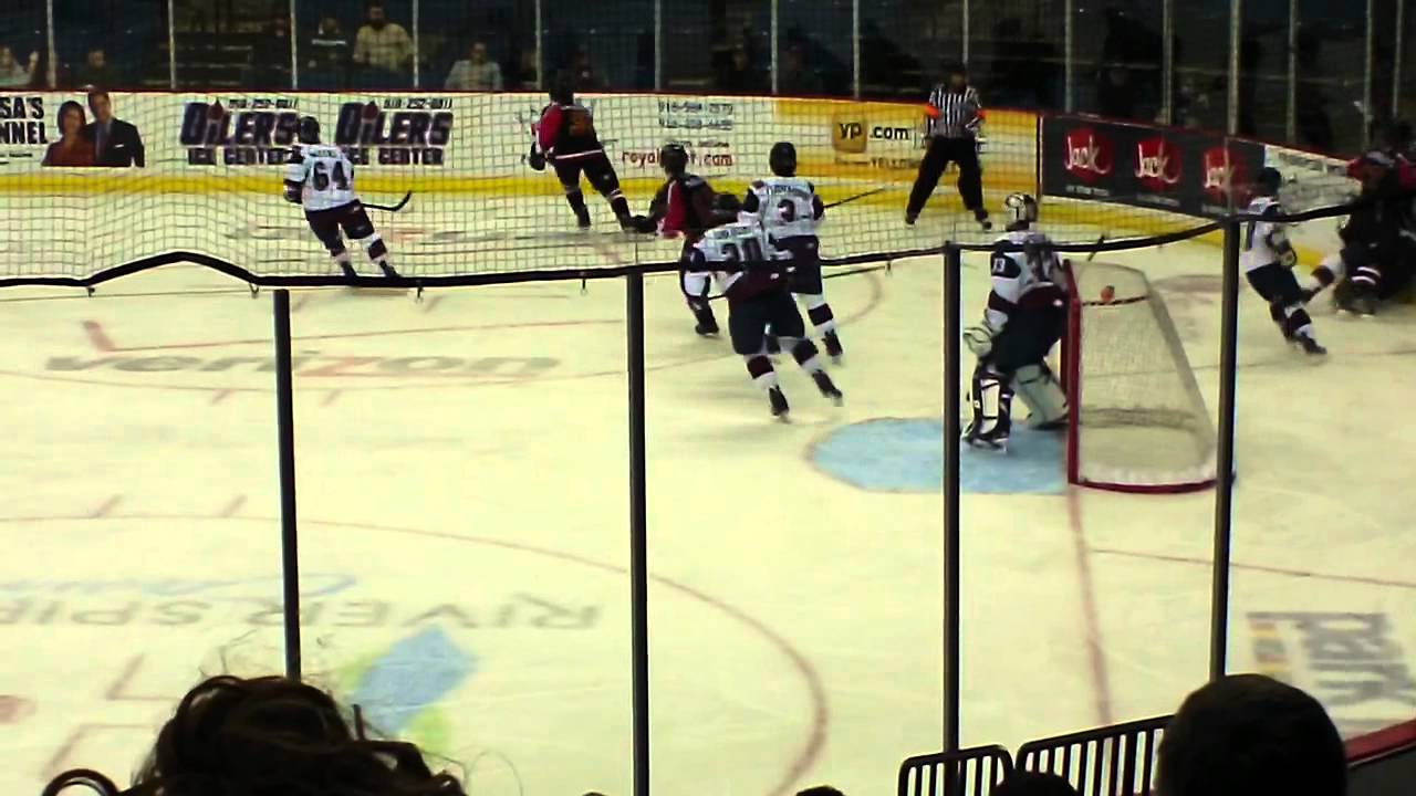 Tulsa vs Bloomington Blaze Pushing and shoving 12022011