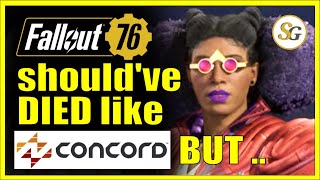 Why DIDNT Fallout 76 die like Concord? - #Fallout76
Concord suffered though a terrible launch and was shut down soon after. But Fallout 76 also had a terrible launch and its still here. Why didnt it die at birth like Concord?
#SequentialGamer #LetsRoleplayGames #Fallout76 #bethesdasoftworks #LegendaryCrafting #LegendaryScrapping #MilepostZero #Concord #shutdown #launch
Heres where you can find me elsewhere on the internet:
Twitch ► https://www.twitch.tv/sequentialgamer
Reviews ► https://www.youtube.com/channel/UCQ5X...
Guides ► https://www.youtube.com/channel/UCgzu...
Twitter ► https://twitter.com/GamerSequential
Patreon ► https://www.patreon.com/SequentialGamer Why DIDNT Fallout 76 die like Concord? - #Fallout76