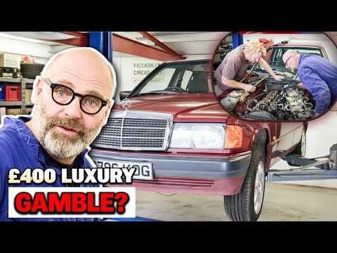 Overheating Mercedes 190E Blown Head Gasket Flip | Flipping Bangers