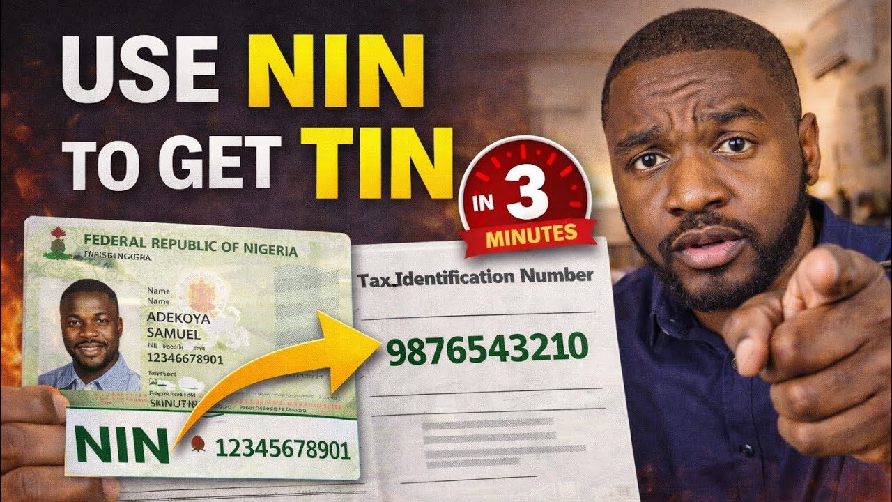 How to Use NIN To Get TIN in 3minutes. Nigeria New Tax Law 2026 - YouTube