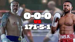 I fought the #4 ranked player in Undisputed!