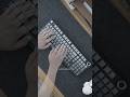 Just type, or truly feel? #fyp#foryou #desksetup #aesthetic#satisfying #workspaceaesthetic