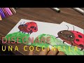 Come si disegna una Coccinella - DISEGNI SEMPLICI PER BAMBINI