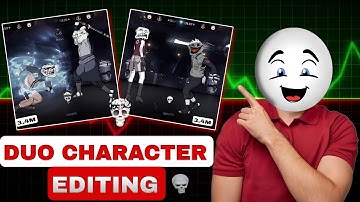 FF Duo Character Fight Editing Tutorial 🤯 || Free Fire Duo Character Fight Editing 