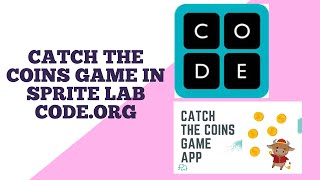 catch the coins game in sprite lab code.org screenshot 3
