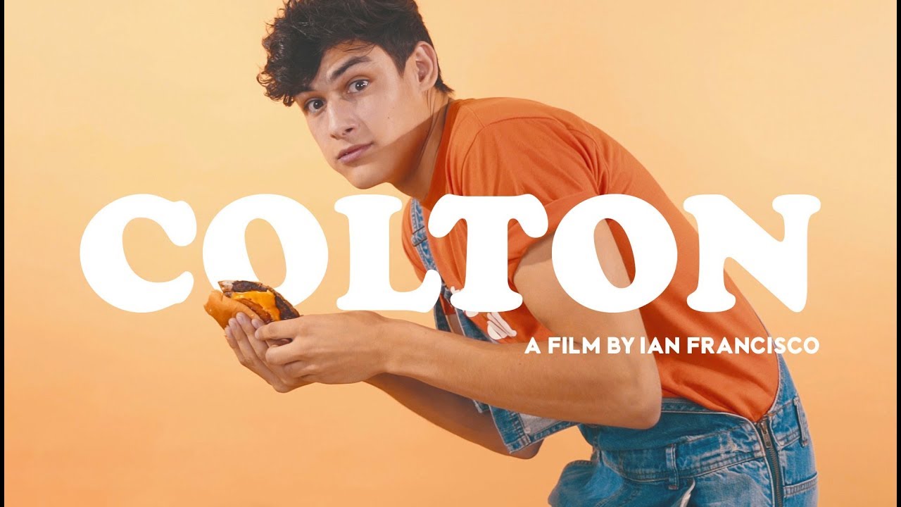 Colton ft. his Burger and Doughnut