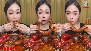 【SubEng_ EATING SHOW_WOWTV】대창 동파육 새우 족발 중국 먹방 。CHINESE FOOD_Xiaoxuan。N03#23092022-0