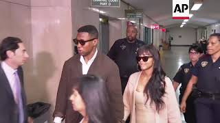'Ant-Man' star Jonathan Majors arrives at court