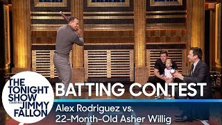 Celebrity A-Rod Has Hitting Contest with 22-Month-Old Baseball Prodigy Profile
