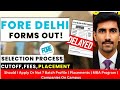 FORE School of Management forms are out | Exams accepted, Admission process, Cutoffs, Placements