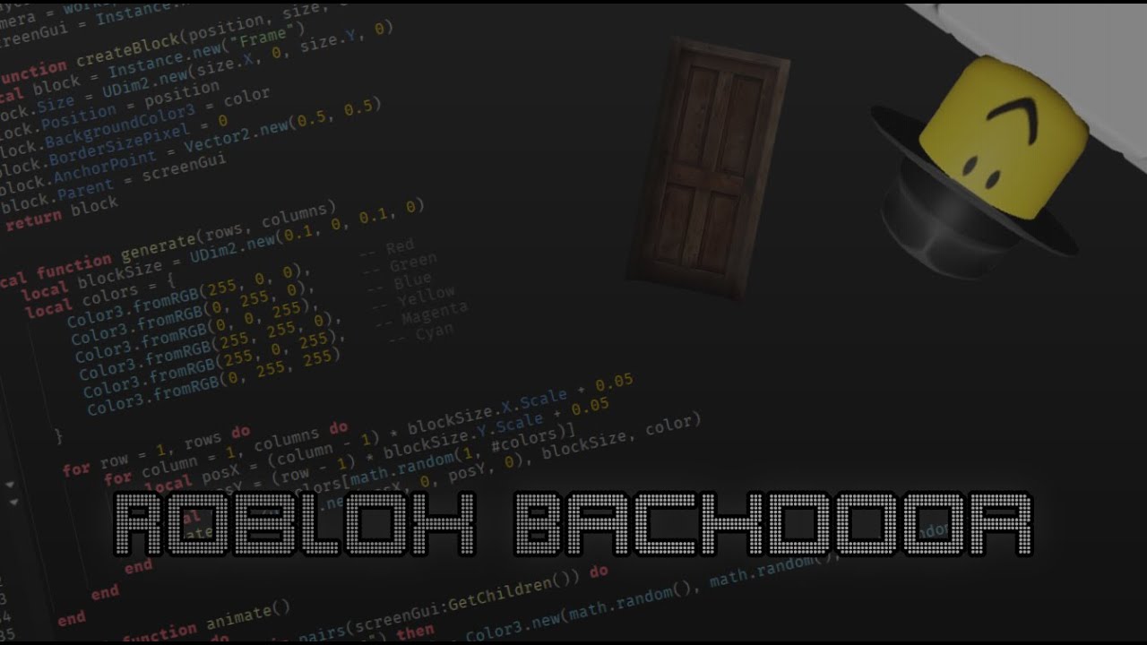 How To Add A Backdoor Into Your Roblox Game YouTube 