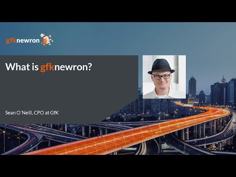 What is gfknewron & how can it help organizations to gain actionable insights from their data?