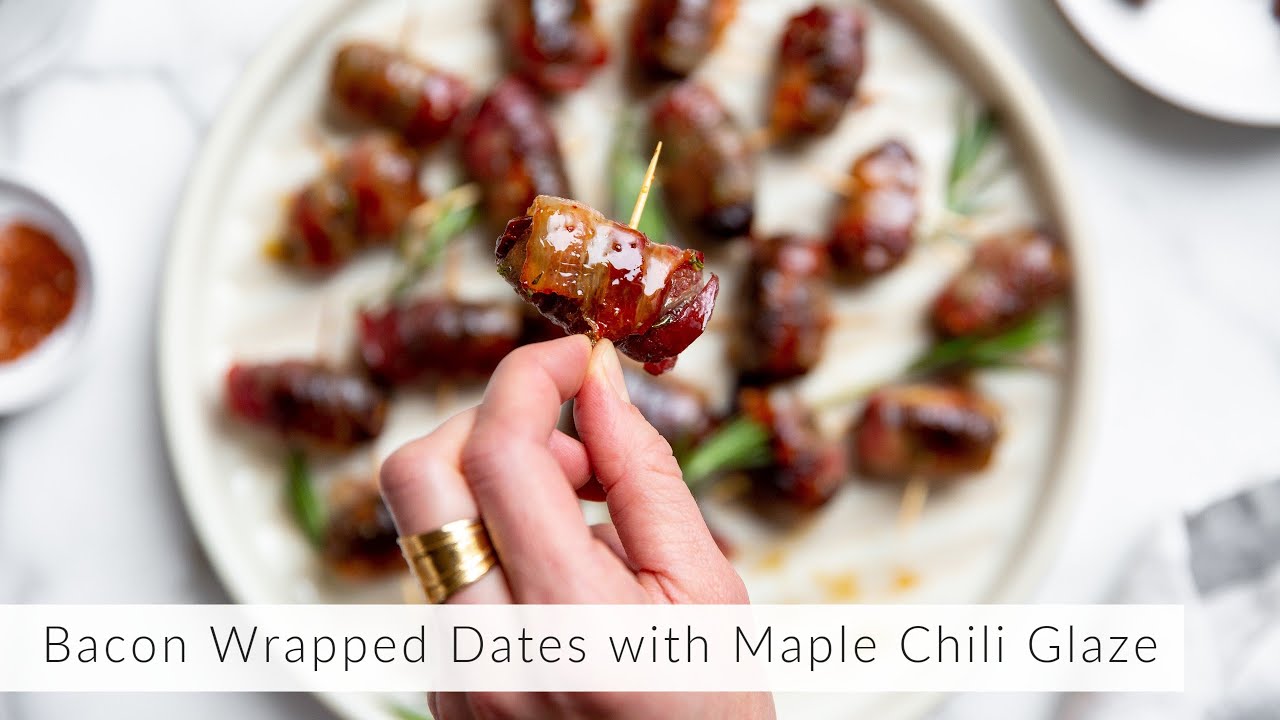 3-Ingredient Bacon Wrapped Dates