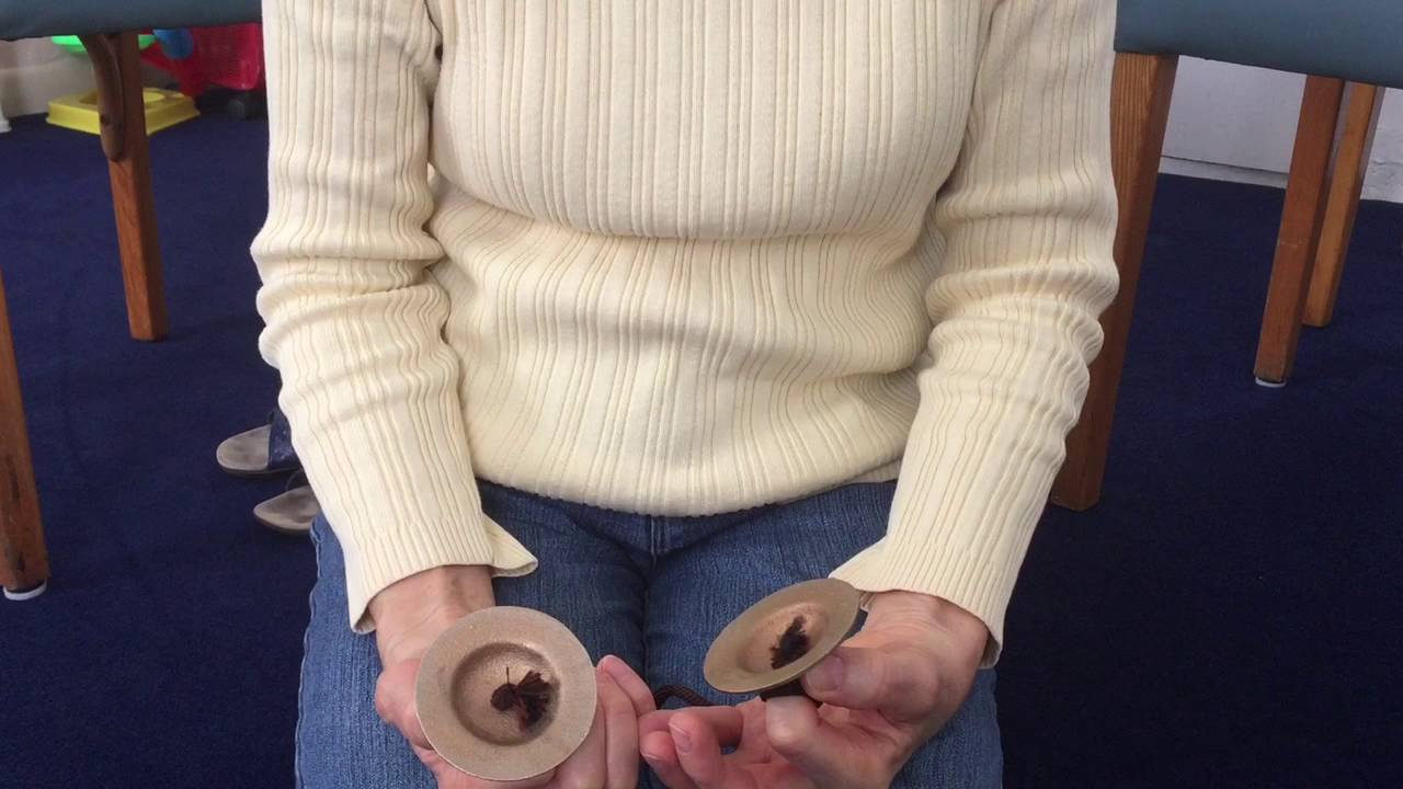 Finger Cymbals played in 4/4 meter - YouTube