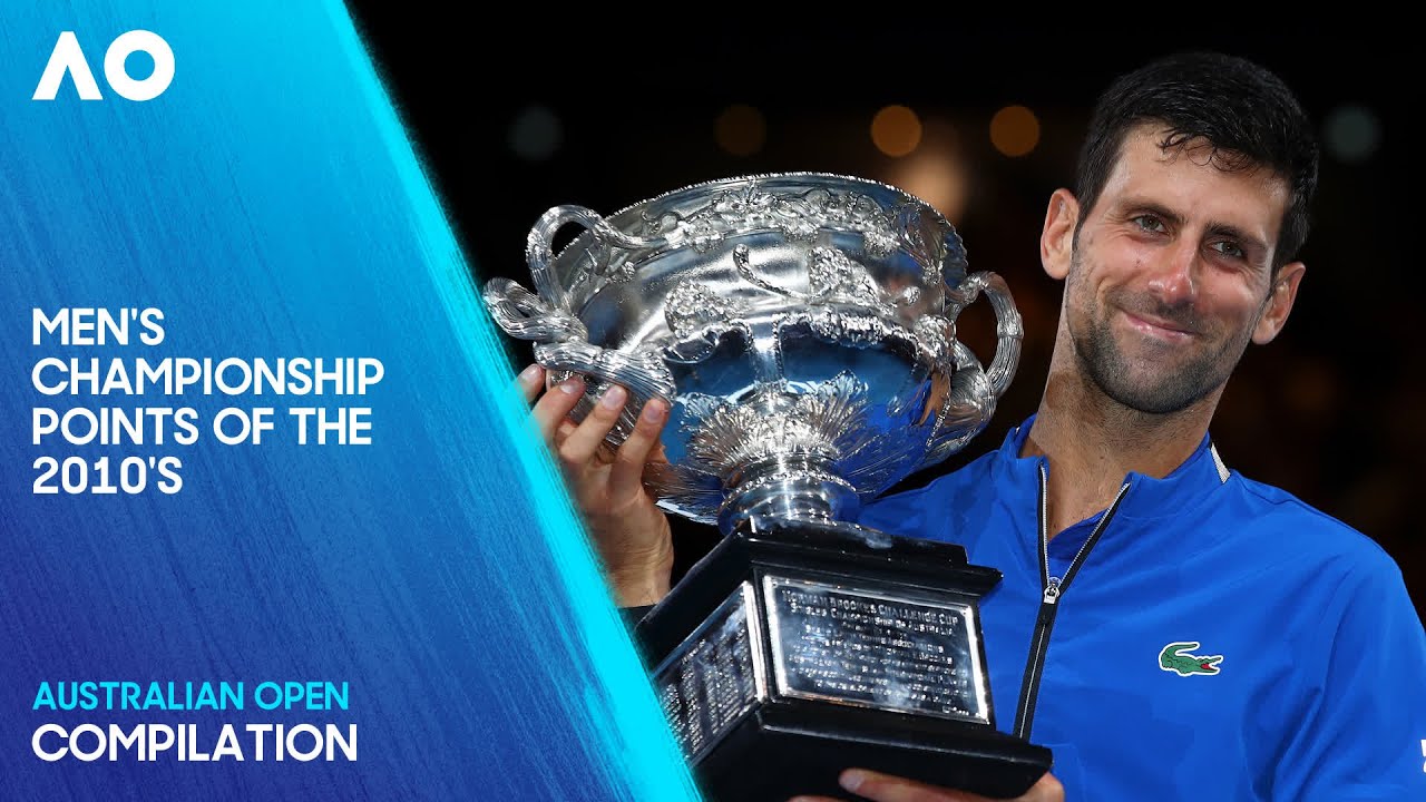 Men's Championship Points of the 2010s | Australian Open - YouTube
