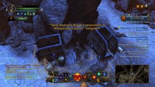Neverwinter Maze Engine Whispering Cavern Demonic Ritual Components