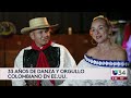 De Colombia a Georgia: Así es como un grupo de bailarines transmiten su orgullo y tradición