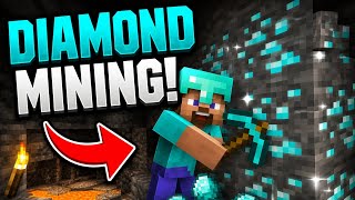 I make full diamond armor and tools in minecraft survival pocket edition in 3 #minecraft #survival