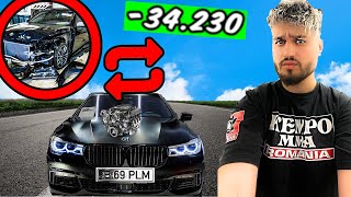 DAUNA GRAVA LA BMW SERIA 7 DUPA 3 ZILE !! -34.230 LEI