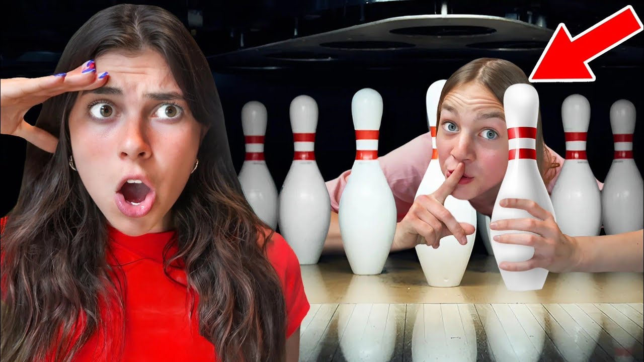 EXTREEM VERSTOPPERTJE IN BOWLINGPALEIS! (MET STRAF) 
