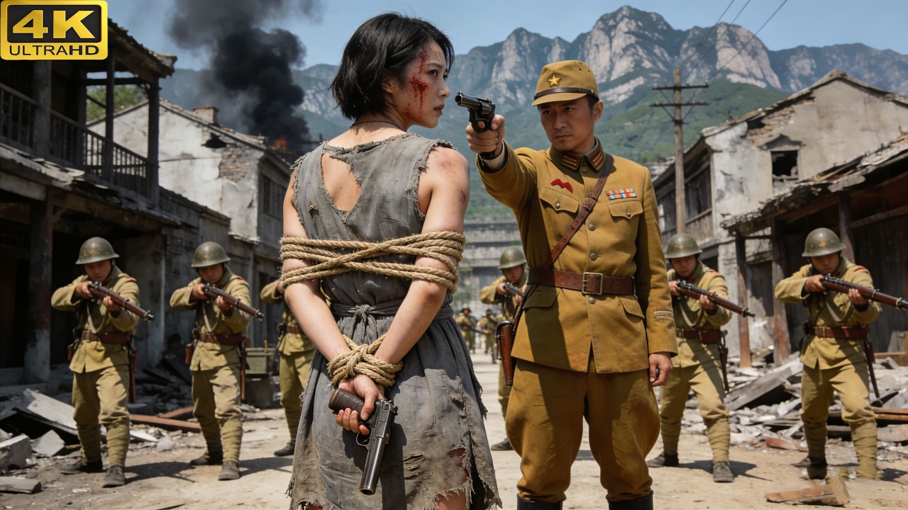 ⚔️【2025最新抗日神劇】被日軍捆綁的柔弱美女，真實身份竟是最強女特工，瞬間反殺一個營！⚔️ Kungfu丨Action丨功夫丨抗日丨動作丨Chinesedrama丨中國電視劇丨中国功夫丨枪战