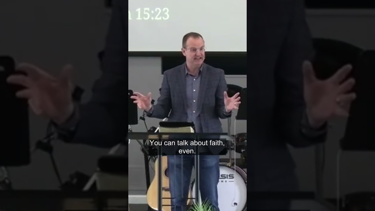 When people say, "I am spiritual, I just don't believe in Christianity....."