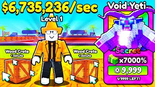 Starting Over as NOOB with BEST UNIT in My Tycoon Farm! (Roblox) screenshot 2