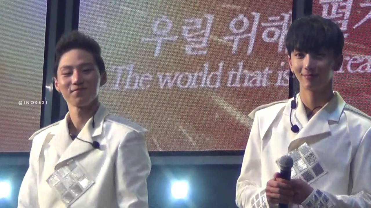 Sung Inho 160925 INHO & SUNGHO BOYS24 Live Concert - Tomorrow - YouTube
