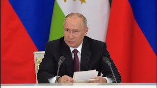 Владимир Путин: Россия и Таджикистан будут углублять сотрудничество в оборонной сфере