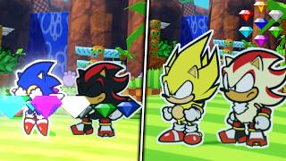 SBRP [Sonic Update] - All Chaos Emerald Locations & Super Forms Showcase (Sonic Roblox Fangame)