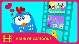 1 Hour Of Cartoons For Kids And Toddlers Lottie Dottie Mini