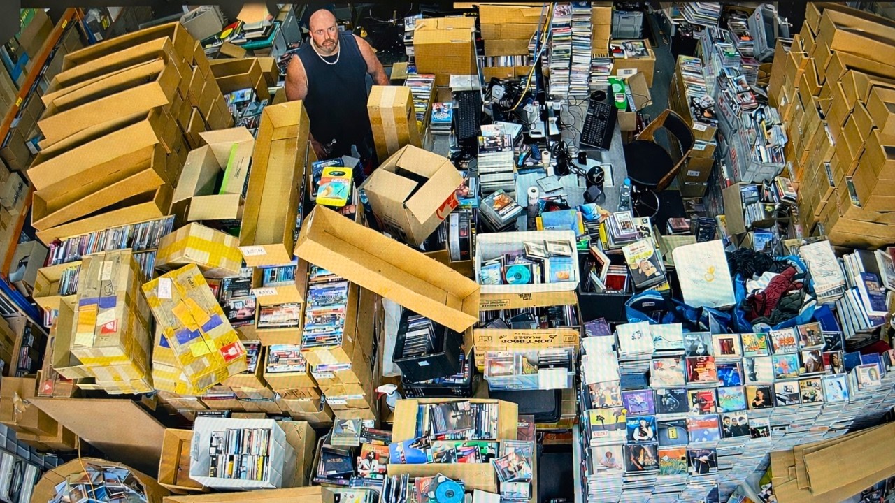 Inside the LARGEST Used Media Warehouse in Australia!