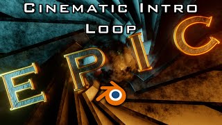 Rustic Logo Animation Loop - Blender Tutorial