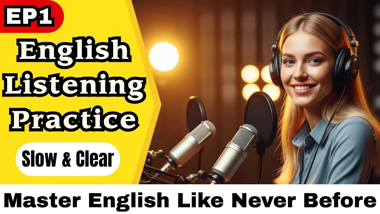 Learn English with Stories | 1 Hour A1-A2 Listening + Shadowing Practice | Slow English