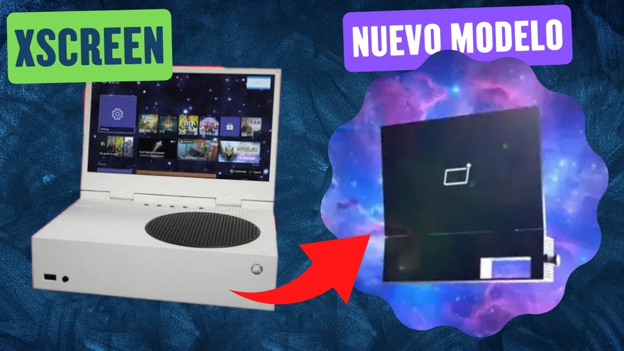 Xscreen la PANTALLA para XBOX SERIES S ¿Portatíl? 🤔Contará con nuevo modelo en color negro.🤯