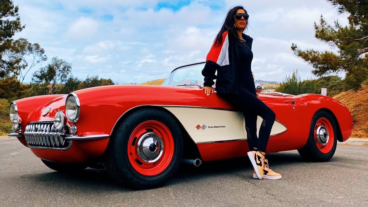Remarkable 1957 Red Corvette | Her Drive in Style