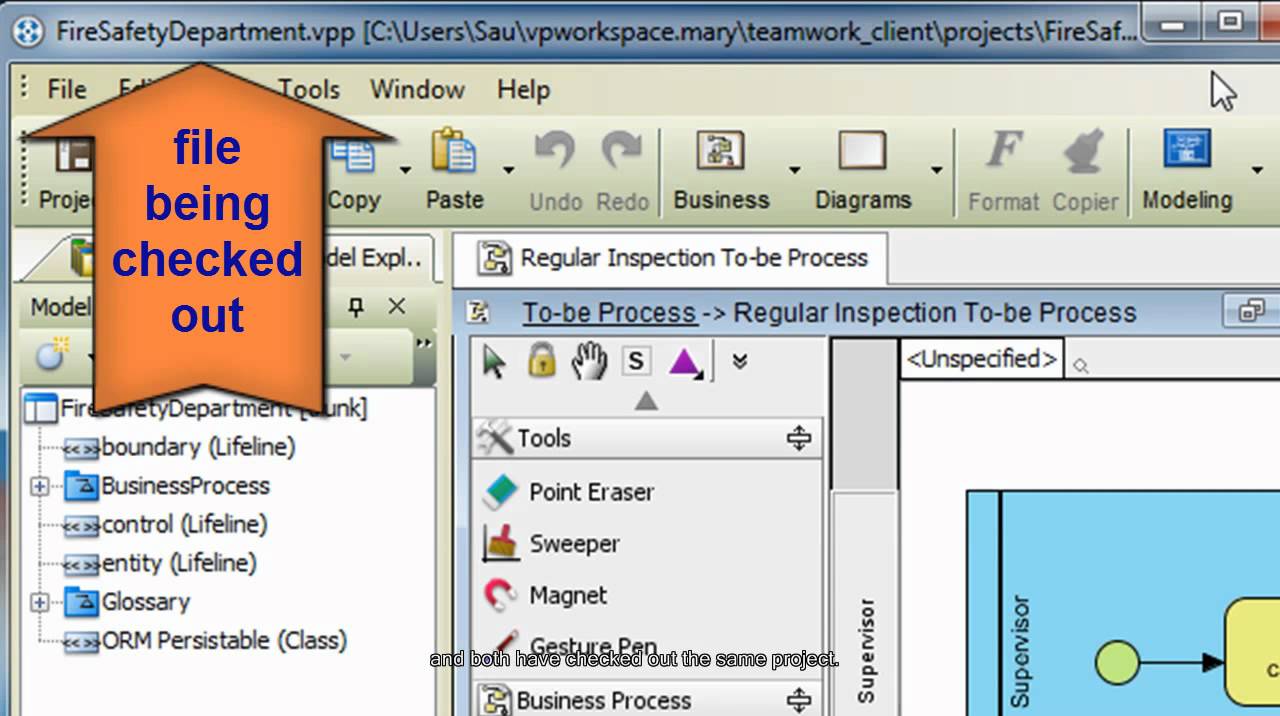 Teamwork Server for Modeling Collaboration - YouTube